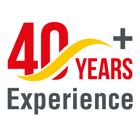 More than 40 years of experience