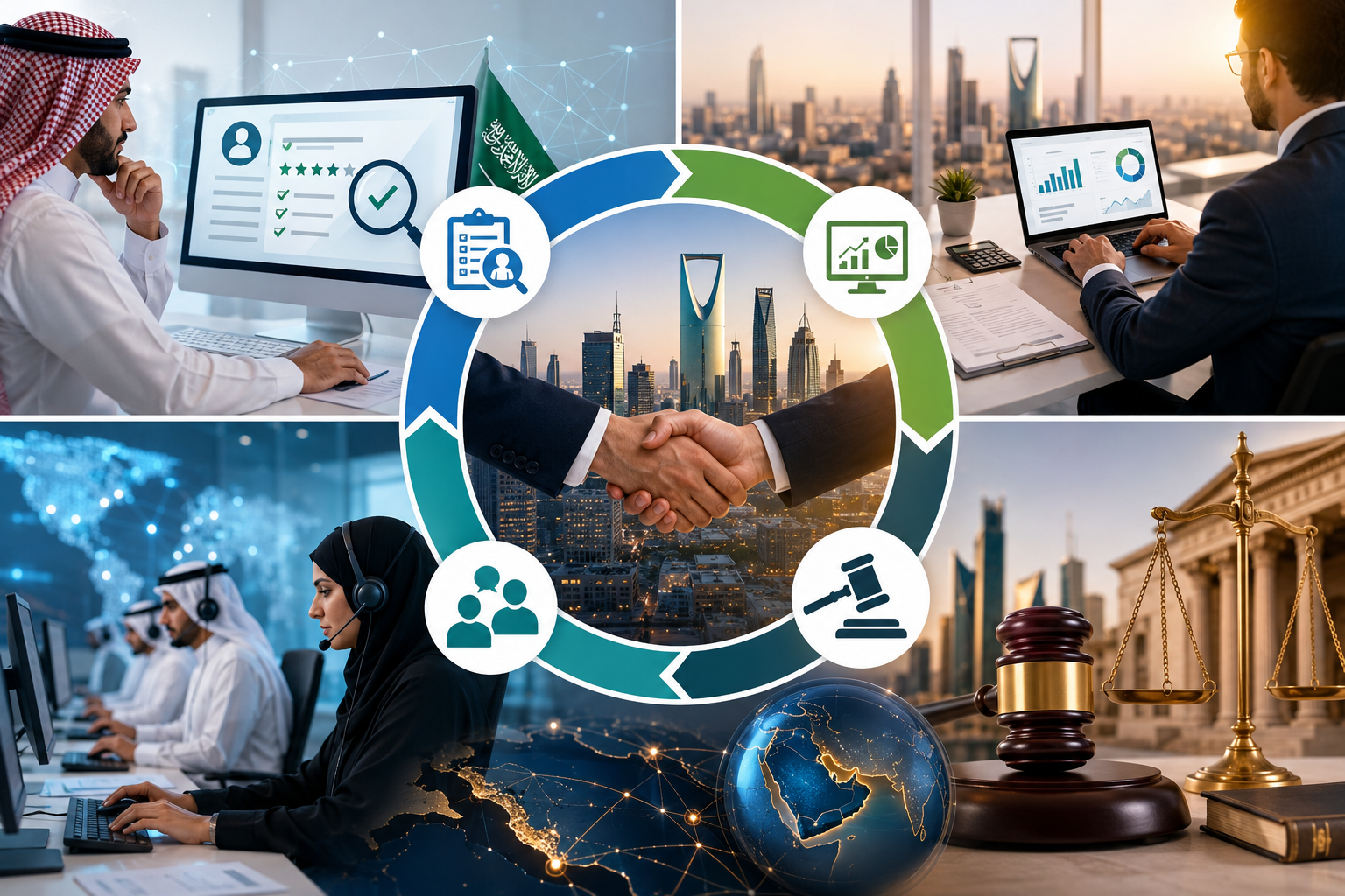 Full Debt Recovery Cycle Saudi Arabia